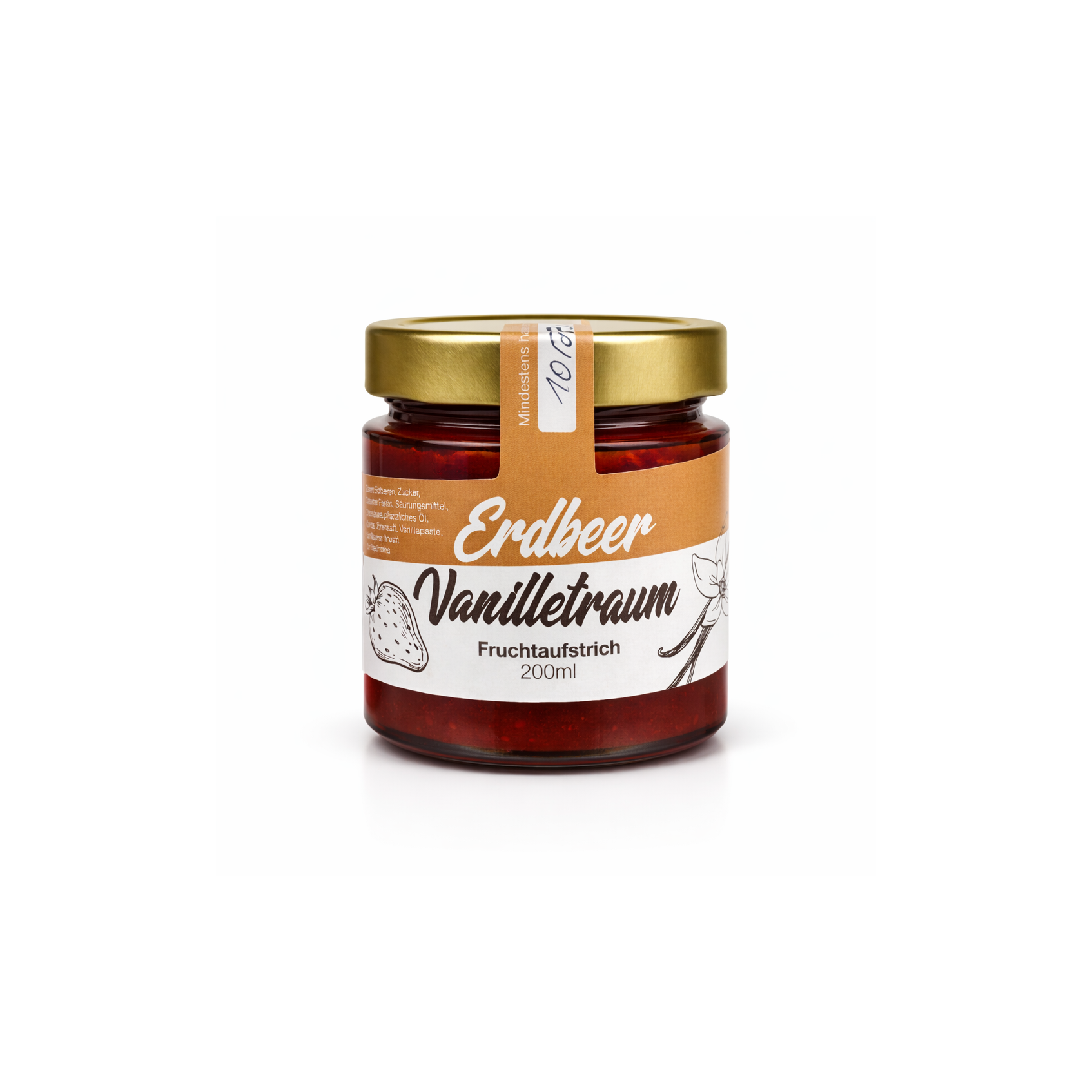 Erdbeer Vanilletraum Fruchtaufstrich 200ml