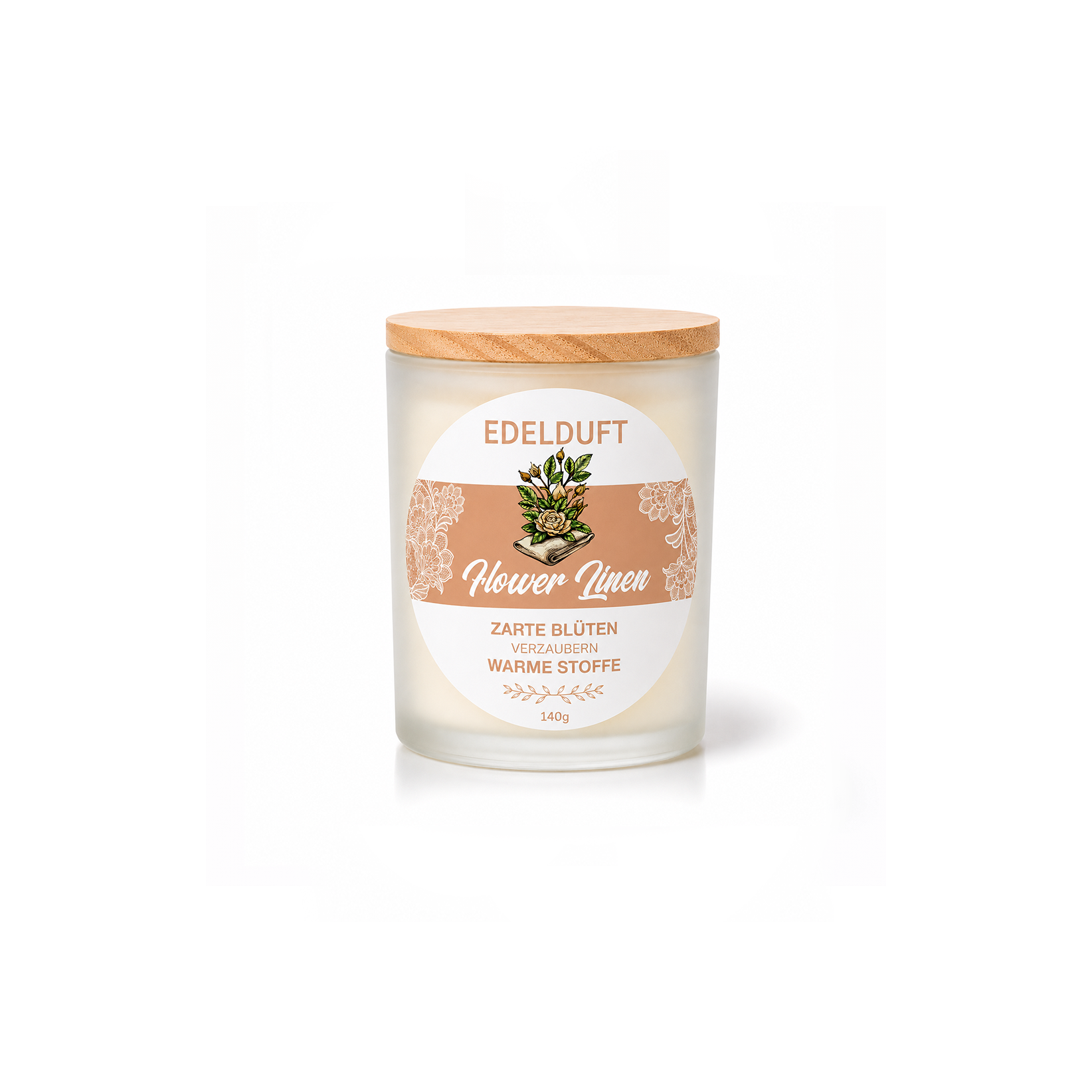 Duftkerze sweet flower linen